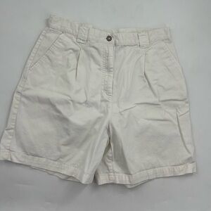 Vintage 90s Bill Blass Stretch High Rise Mom Jean Shorts Size 16 Button/Zipper